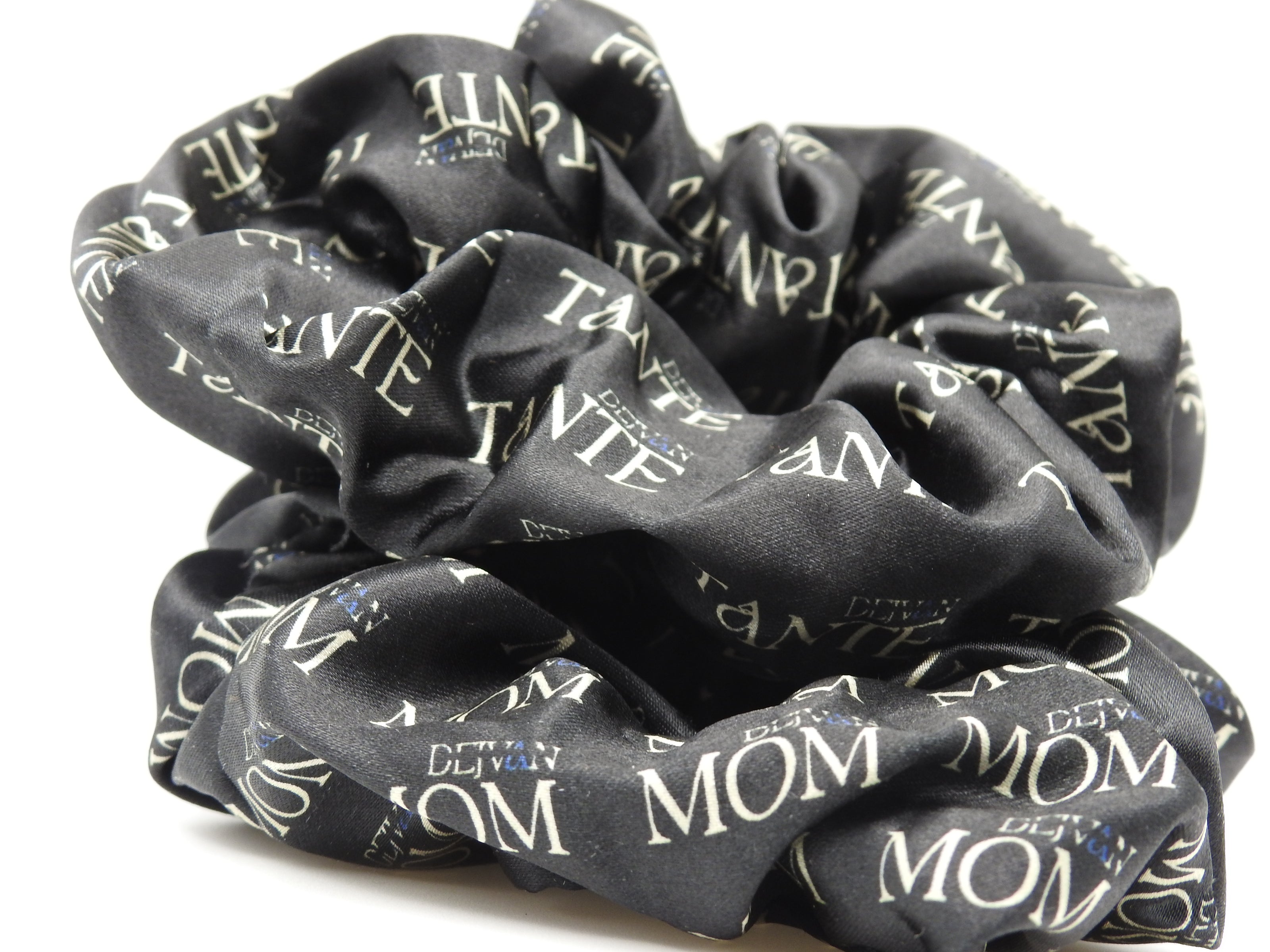 Srunchie-Set ,,Mom & Tante'' - zwei Herzen, ein Band