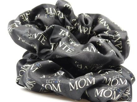 Srunchie-Set ,,Mom & Tante'' - zwei Herzen, ein Band