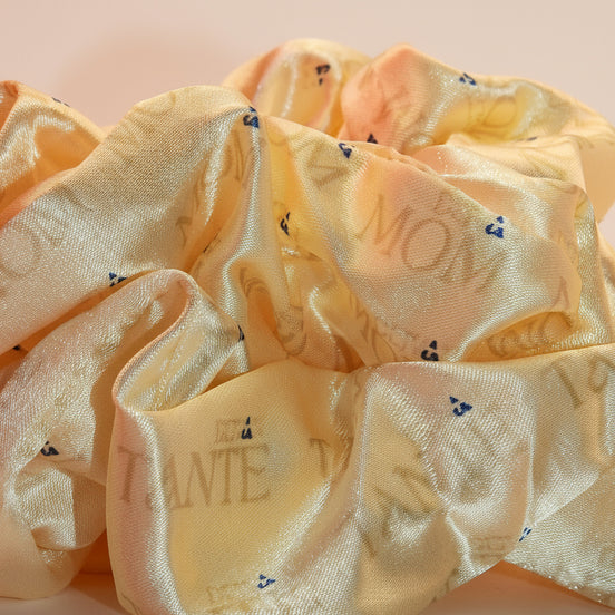 Srunchie-Set ,,Mom & Tante'' - zwei Herzen, ein Band