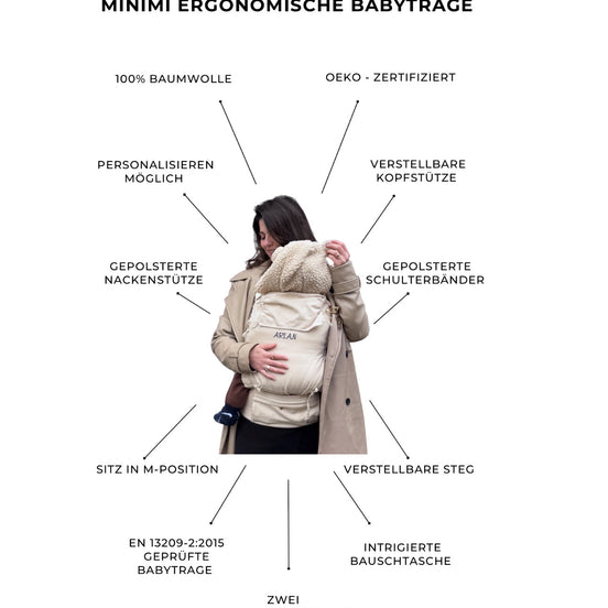 MINIMi Babytrage - Nähe die Erinnerungen schafft